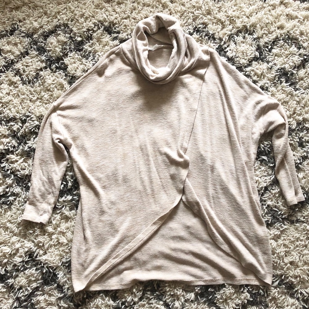 Cowl neck sweater